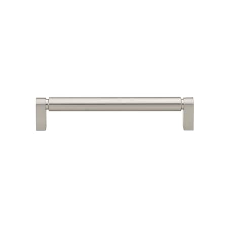 Gliderite Hardware 6-1/4 in. Center to Center Smooth Bar Pull - 4787-160-SN 4787-160-SN-1